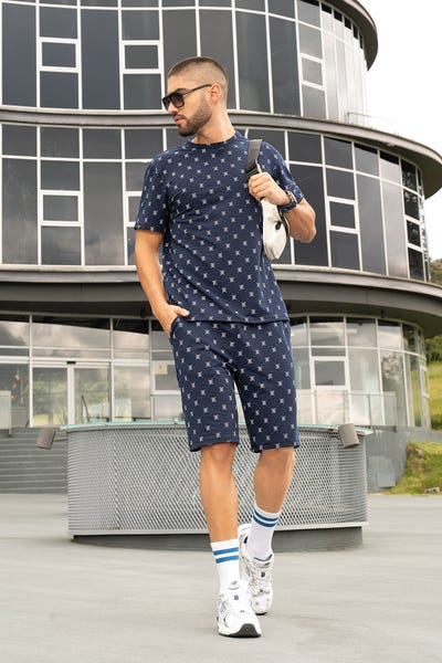 CONJUNTO X 2 CAMISETA - BERMUDA Multicolor