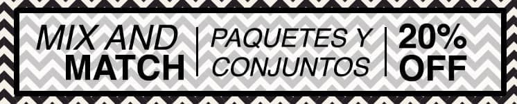 Mix And Match - Paquetes & Conjuntos 20% Off | Like Me