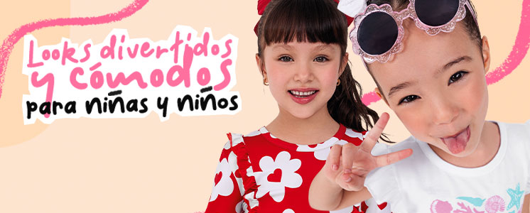 Looks divertidos para niños y niñas Loguin | Marcas LIKEME | LIKEME Tienda Online