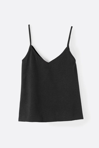 BLUSA TIRAS Negro