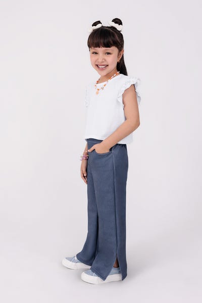 PANTALON BOTA AMPLIA TIRO MEDIO Multicolor