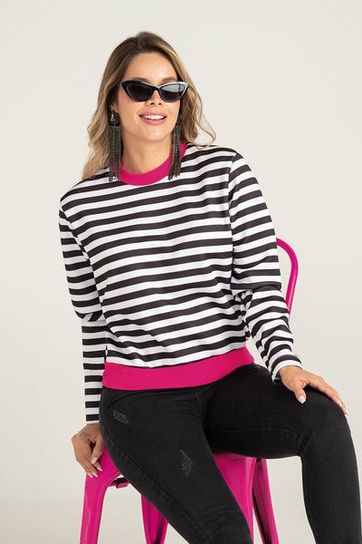 BUZO MANGA LARGA Multicolor