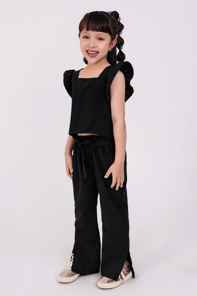 CONJUNTO X 2 BLUSA - PANTALÓN Negro