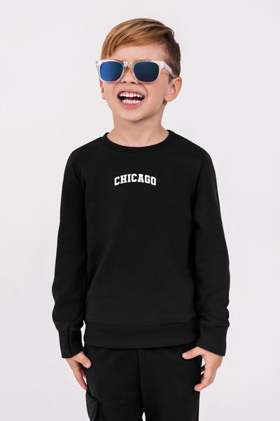 BUZO MANGA LARGA Negro