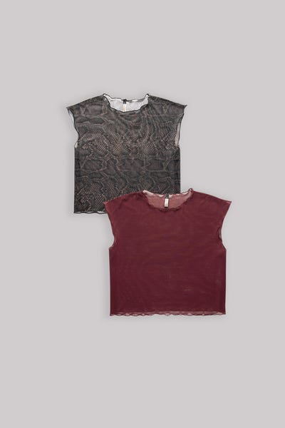 CAMISETA X 2 MANGA CORTA Multicolor