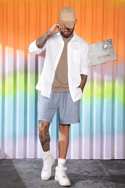 BERMUDA TIRO MEDIO Multicolor