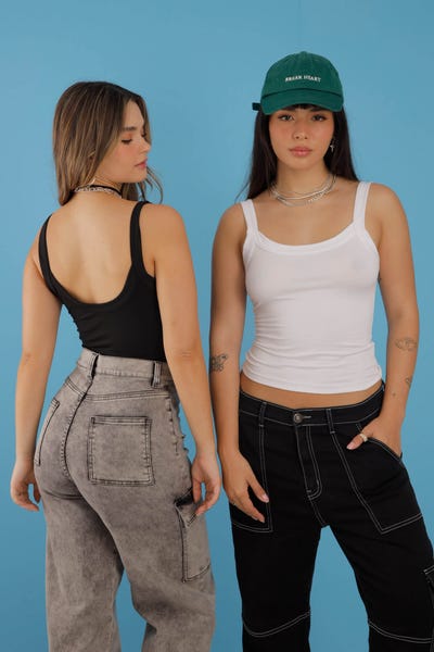 CAMISETA X 2 TIRAS Multicolor