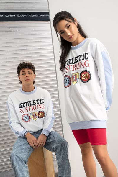 BUZO MANGA LARGA Blanco