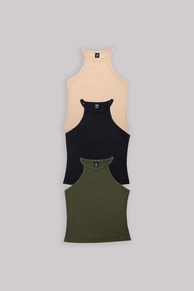 CAMISETA X 3 TIRAS Multicolor